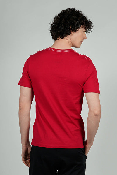 T-shirt imprimé Canada Weather Gear « Découvrez l'aventure » - Rouge
