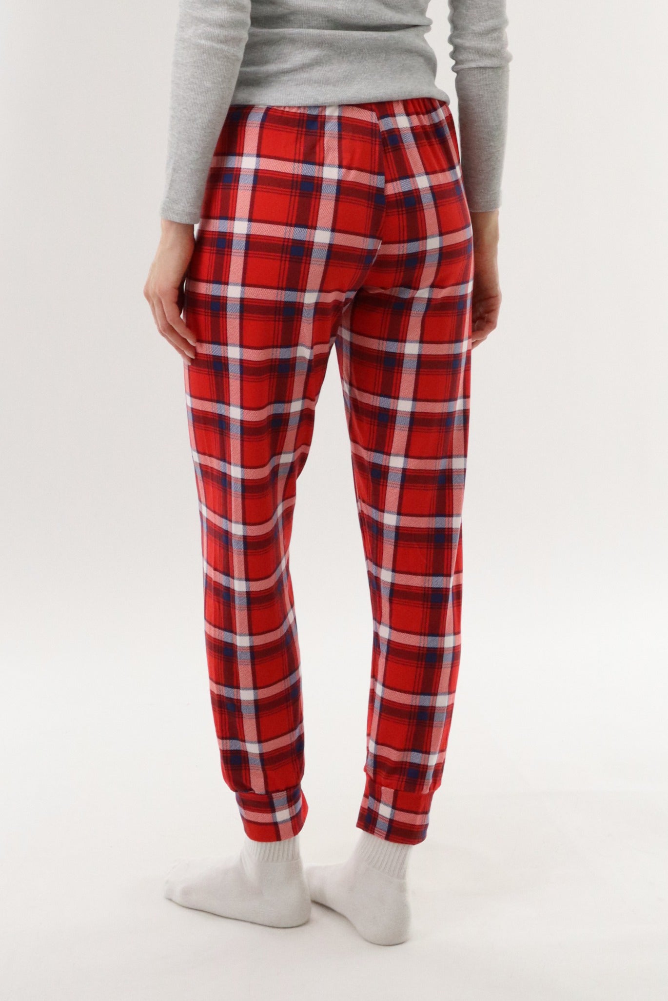 Canada Weather Gear Jogger Pajama Pants - Red - Womens Pajamas - Canada Weather Gear