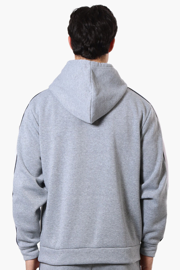 Chest Logo Hoodie - Grey