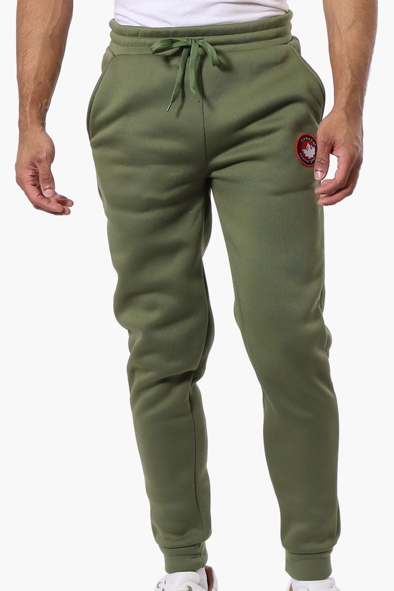 Canada Weather Gear Basic Tie Waist Joggers - Olive - Mens Joggers & Sweatpants - Canada Weather Gear