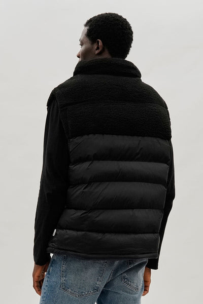 Canada Weather Gear Sherpa Puffer Vest - Black
