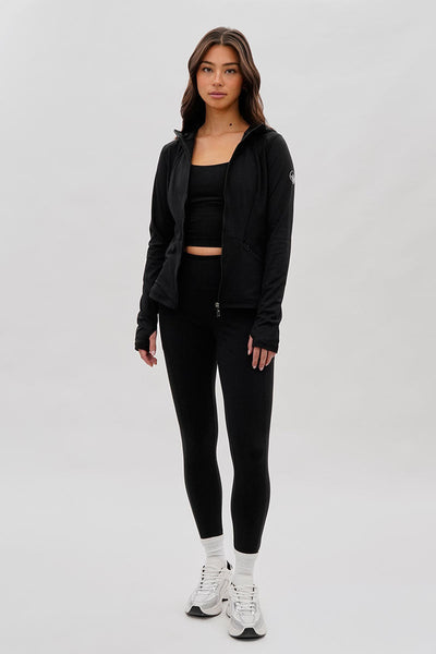 Canada Weather Gear High Waisted Yoga Leggings - Black - Womens Leggings - Canada Weather Gear