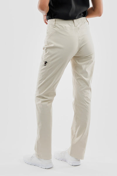 Canada Weather Gear Expedition Solid Cargo Pants - Cream - Womens Pants - Canada Weather Gear