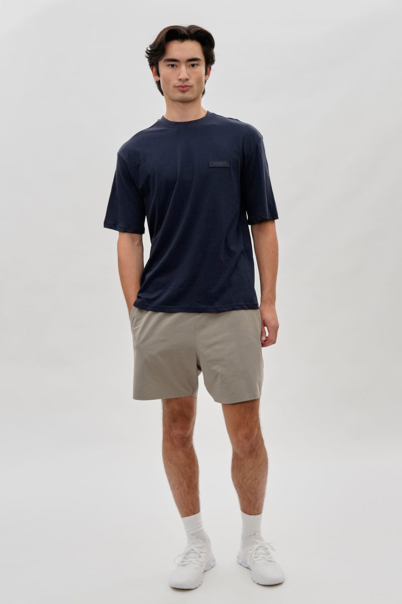 Essentials Super Triple Goose Logo Print Tee - Navy - Mens Tees & Tank Tops - Canada Weather Gear