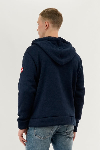 Canada Weather Gear Sherpa Lined Lightweight Jacket - Navy - Mens Lightweight Jackets - Canada Weather Gear