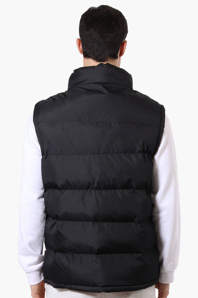 Super Triple Goose Double Pocket Bubble Vest - Black - Mens Vests - Canada Weather Gear