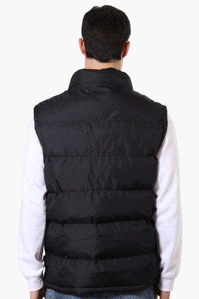 Super Triple Goose Double Pocket Bubble Vest - Black - Mens Vests - Canada Weather Gear