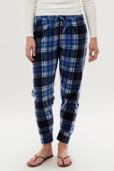 Canada Weather Gear Plaid Pajama Pants - Navy - Womens Pajamas - Canada Weather Gear