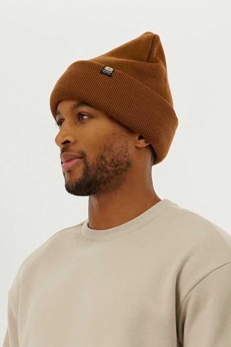 Canada Work Gear Insulated Knit Hat - Camel - Mens Hats - Canada Weather Gear