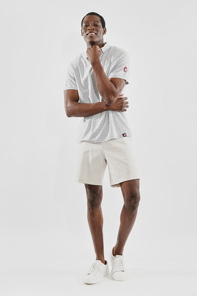 Canada Weather Gear Basic Solid Polo Shirt - Grey - Mens Polo Shirts - Canada Weather Gear