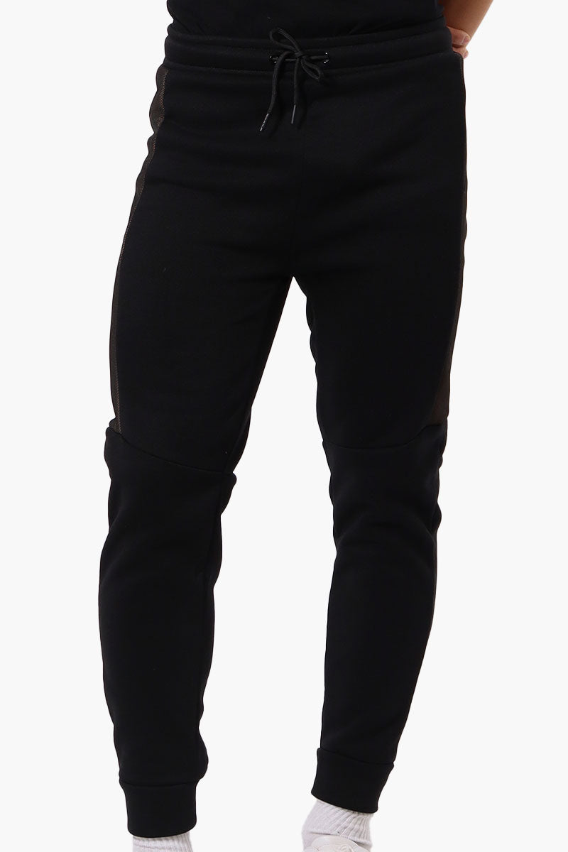 Super Triple Goose Mesh Insert Joggers - Black