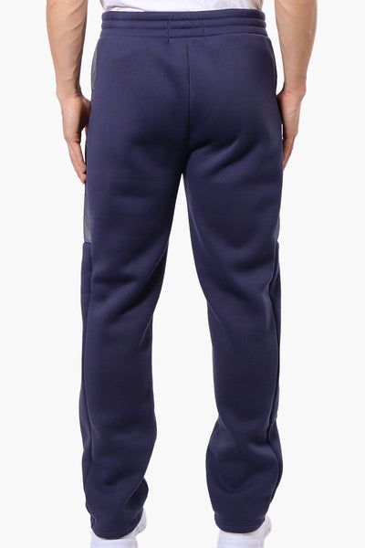 Essentials Super Triple Goose Side Mesh Insert Sweatpants - Navy - Mens Joggers & Sweatpants - Canada Weather Gear