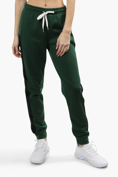 Weintee Women's Capri Joggers Jersey Sweatpants, Army Green