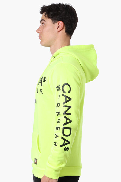 Canada Work Gear Logo Sleeve Hoodie - Green - Mens Hoodies & Sweatshirts - Canada Weather Gear