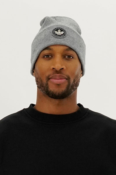 Canada Weather Gear Soft Knit Hat - Grey - Mens Hats - Canada Weather Gear