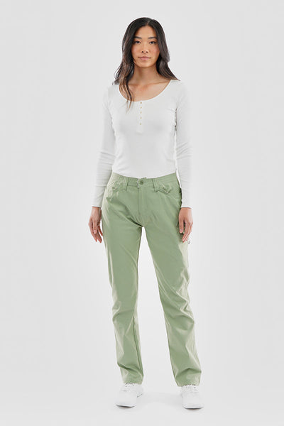 Canada Weather Gear Expedition Solid Cargo Pants - Mint - Womens Pants - Canada Weather Gear