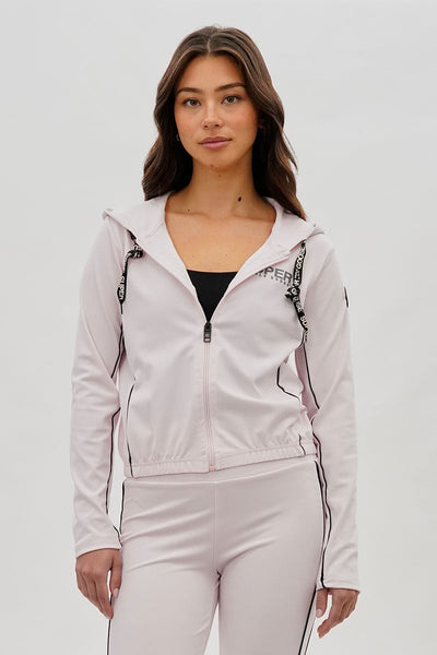 Super Triple Goose Cropped Active Hoodie - Blush - Womens Hoodies & Sweatshirts - Canada Weather Gear