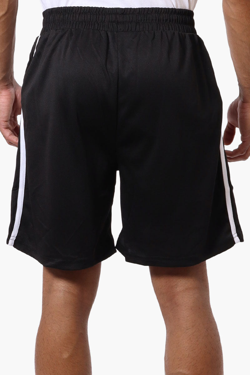 Canada Weather Gear Side Stripe Mesh Shorts - Black - Mens Shorts & Capris - Canada Weather Gear