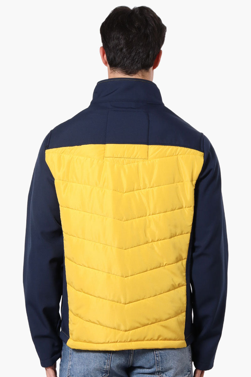 Super Triple Goose Quilted Bubble Lightweight Jacket - Yellow - Mens Lightweight Jackets - Canada Weather Gear