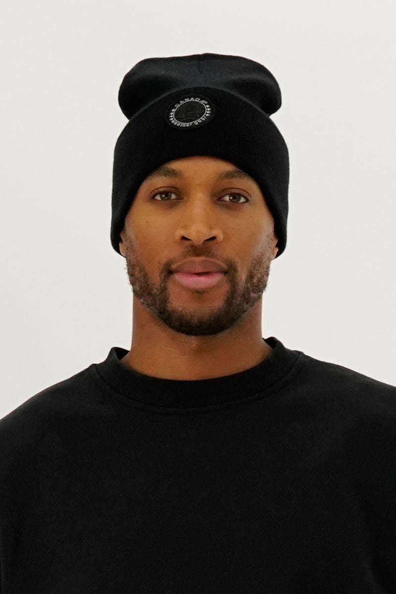 Canada Weather Gear Soft Knit Hat - Black - Mens Hats - Canada Weather Gear