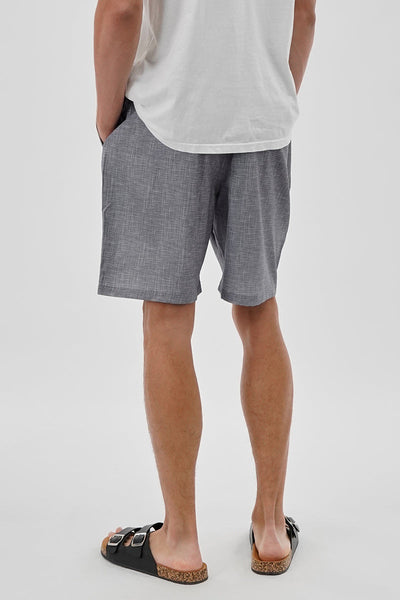 Canada Weather Gear Elastic Surf Shorts - Grey - Mens Shorts & Capris - Canada Weather Gear