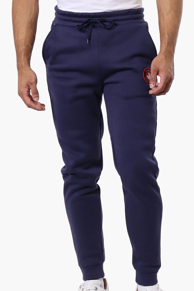 Canada Weather Gear Basic Tie Waist Joggers - Navy - Mens Joggers & Sweatpants - Canada Weather Gear