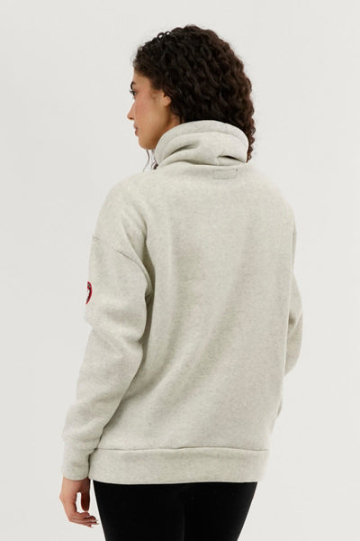 Canada Weather Gear Cowl Neck Sweatshirt - Cream - Womens Hoodies & Sweatshirts - Canada Weather Gear