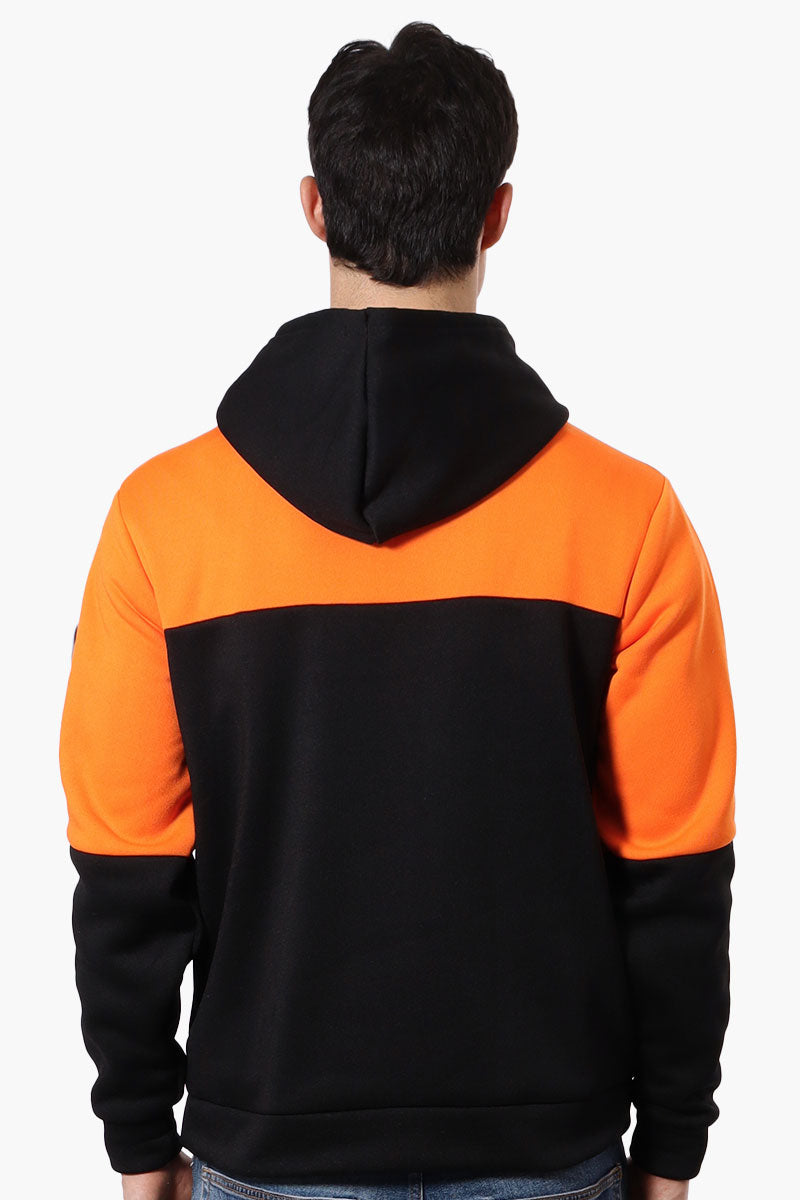 Essentials Super Triple Goose Colour Block Hoodie - Orange - Mens Hoodies & Sweatshirts - Canada Weather Gear