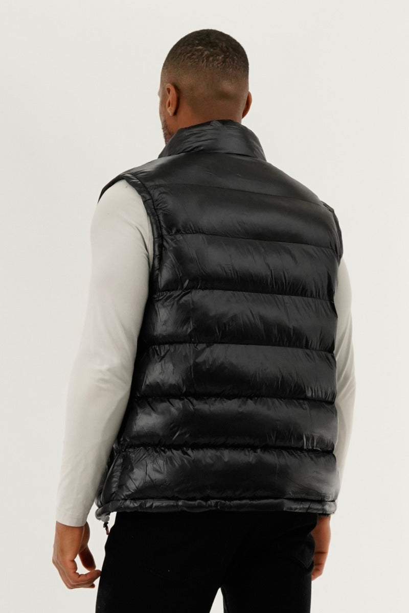 Canada Weather Gear Basic Puffer Vest - Black - Mens Vests - Canada Weather Gear