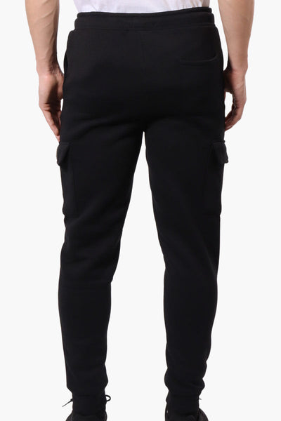 Canada Work Gear Tie Waist Cargo Joggers - Black - Mens Joggers & Sweatpants - Canada Weather Gear