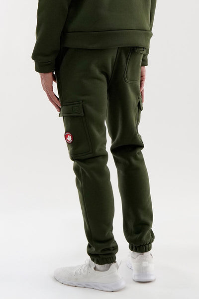 Canada Weather Gear Fleece Cargo Joggers - Olive