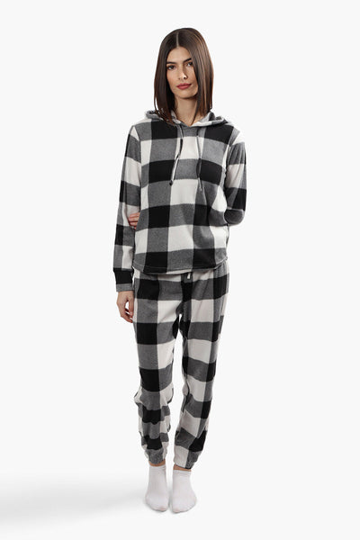 Canada Weather Gear Plush Pajama Joggers - Black - Womens Pajamas - Canada Weather Gear