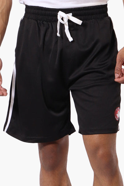 Canada Weather Gear Side Stripe Mesh Shorts - Black - Mens Shorts & Capris - Canada Weather Gear