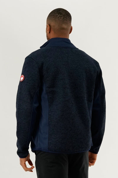 Canada Weather Gear Fleece Lightweight Jacket - Navy - Mens Lightweight Jackets - Canada Weather Gear