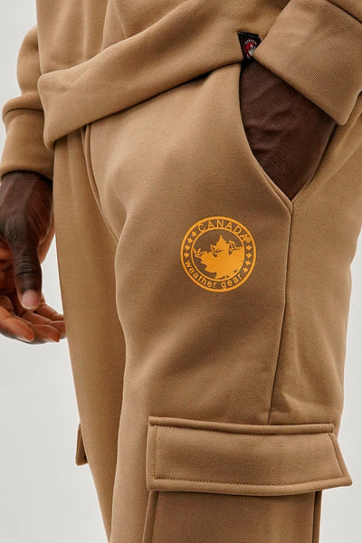 Canada Weather Gear Basic Cargo Joggers - Beige
