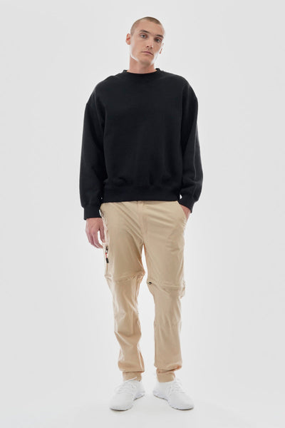 Canada Weather Gear Adventure Bound Solid Zip Off Cargo Pants - Beige - Mens Pants - Canada Weather Gear