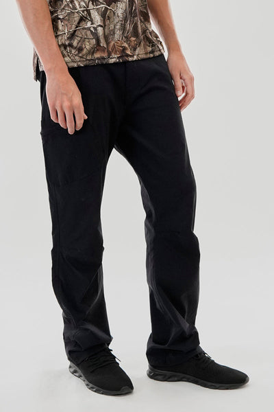 Canada Weather Gear Adventure Bound Solid Cargo Pants - Black - Mens Pants - Canada Weather Gear