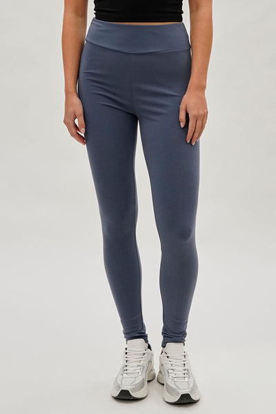 Super Triple Goose High Waisted Active Leggins - Grey - Womens Leggings - Canada Weather Gear