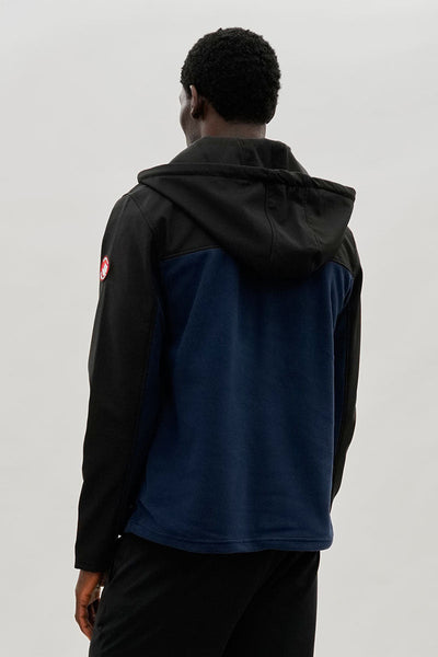 Canada Weather Gear Colour Block Half Zip Hoodie - Navy