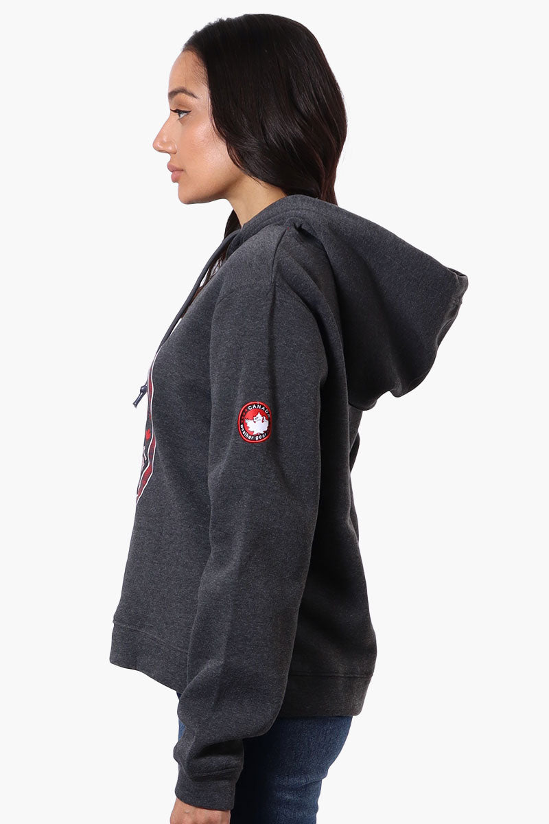 Canada Weather Gear Chest Logo Hoodie - Black - Womens Hoodies & Sweatshirts - Canada Weather Gear