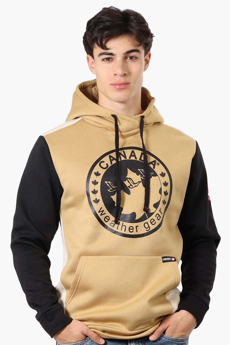 Canada Weather Gear Colour Block Hoodie - Beige