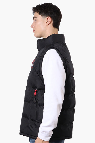 Super Triple Goose Double Pocket Bubble Vest - Black - Mens Vests - Canada Weather Gear