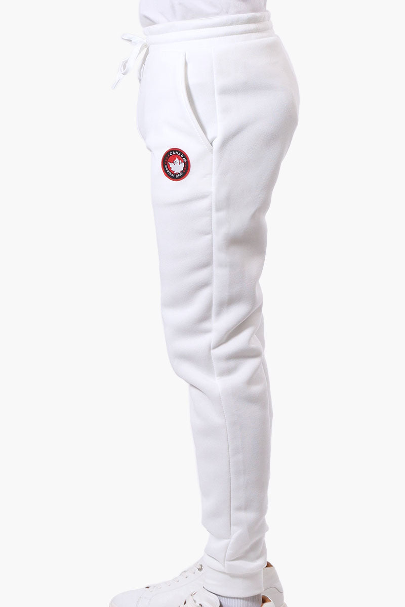 Canada Weather Gear Basic Tie Waist Joggers - White - Mens Joggers & Sweatpants - Canada Weather Gear