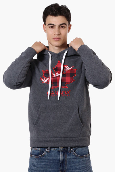 Canada Weather Gear Chest Logo Hoodie - Grey - Mens Hoodies & Sweatshirts - Canada Weather Gear