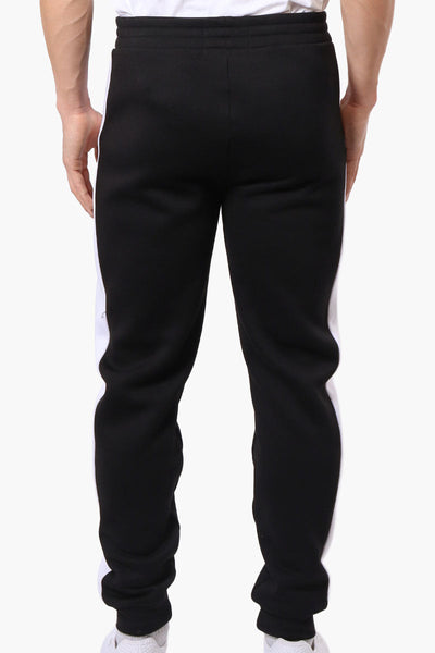 Essentials Super Triple Goose Side Stripe Tie Waist Joggers - Black - Mens Joggers & Sweatpants - Canada Weather Gear