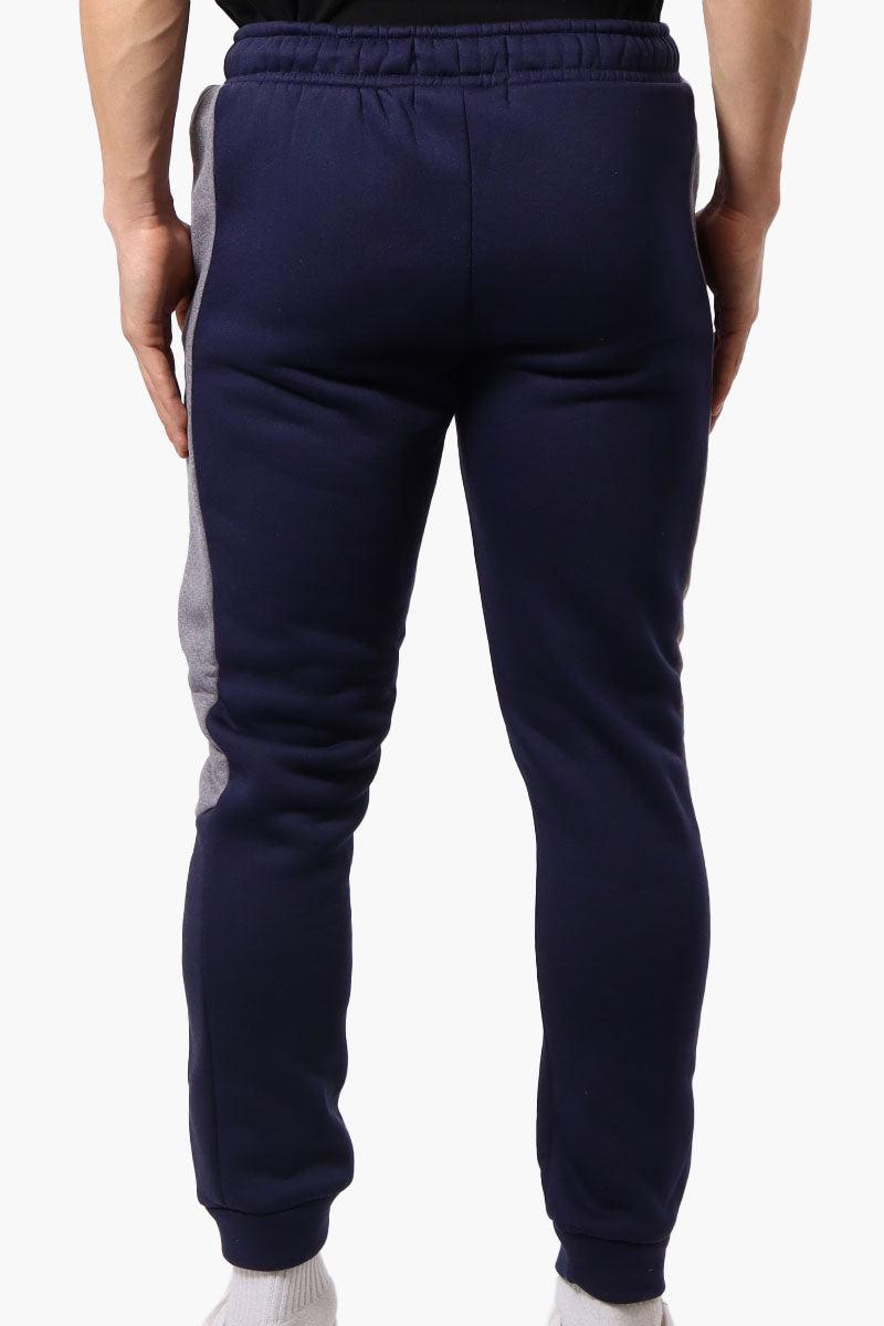 Canada Weather Gear Tie Waist Fleece Joggers - Navy - Mens Joggers & Sweatpants - Canada Weather Gear