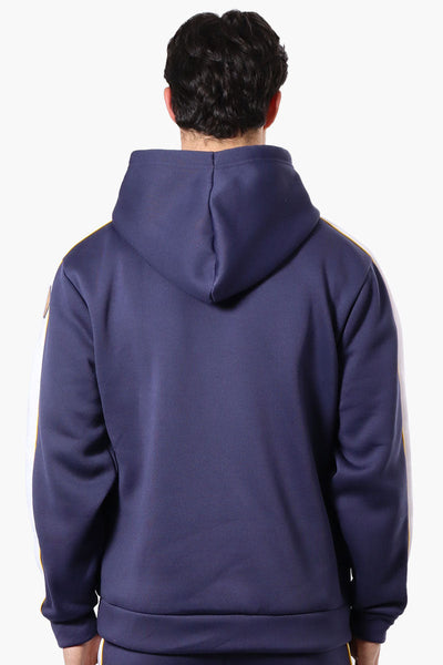 Essentials Super Triple Goose Chest Logo Hoodie - Navy - Mens Hoodies & Sweatshirts - Canada Weather Gear