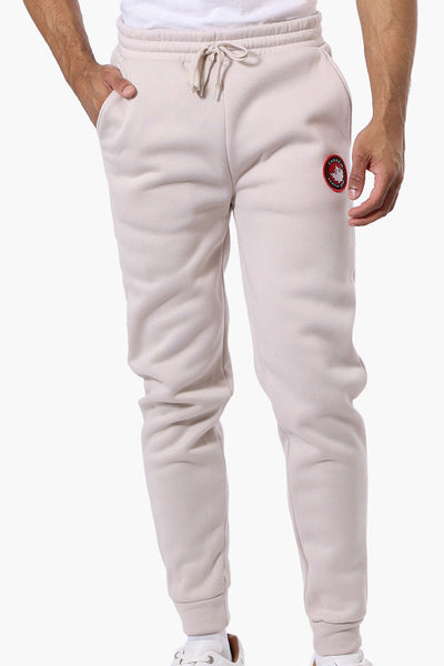 Canada Weather Gear Basic Tie Waist Joggers - Beige - Mens Joggers & Sweatpants - Canada Weather Gear