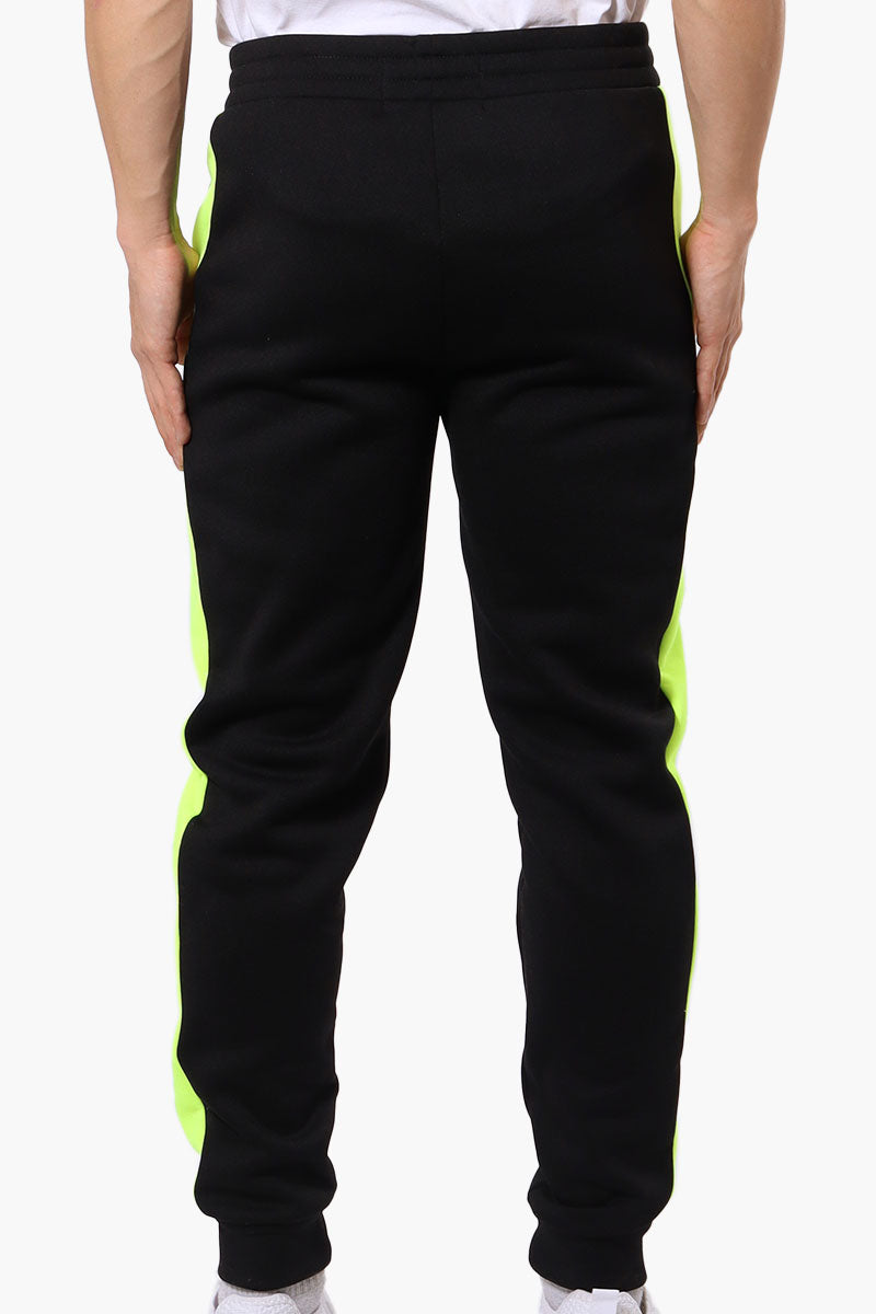 Essentials Super Triple Goose Side Stripe Tie Waist Joggers - Black - Mens Joggers & Sweatpants - Canada Weather Gear