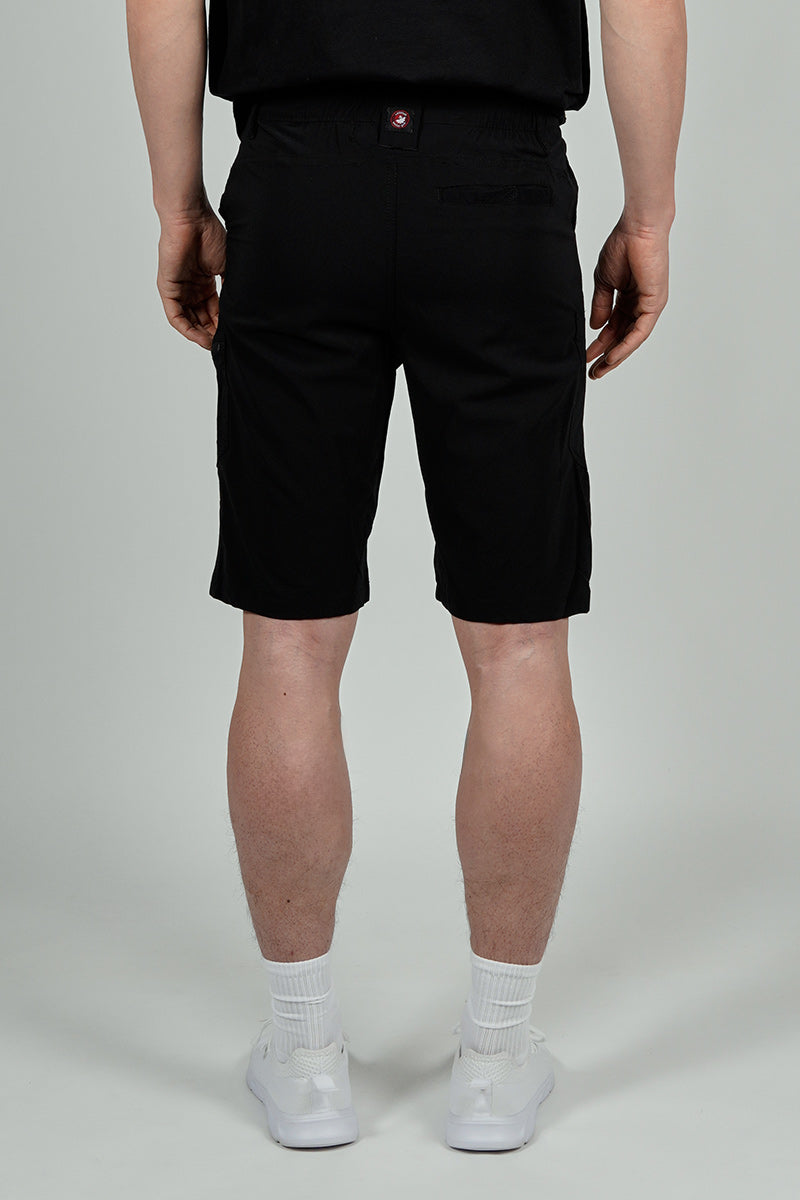 Canada Weather Gear Adventure Bound Cargo Pocket Shorts - Black